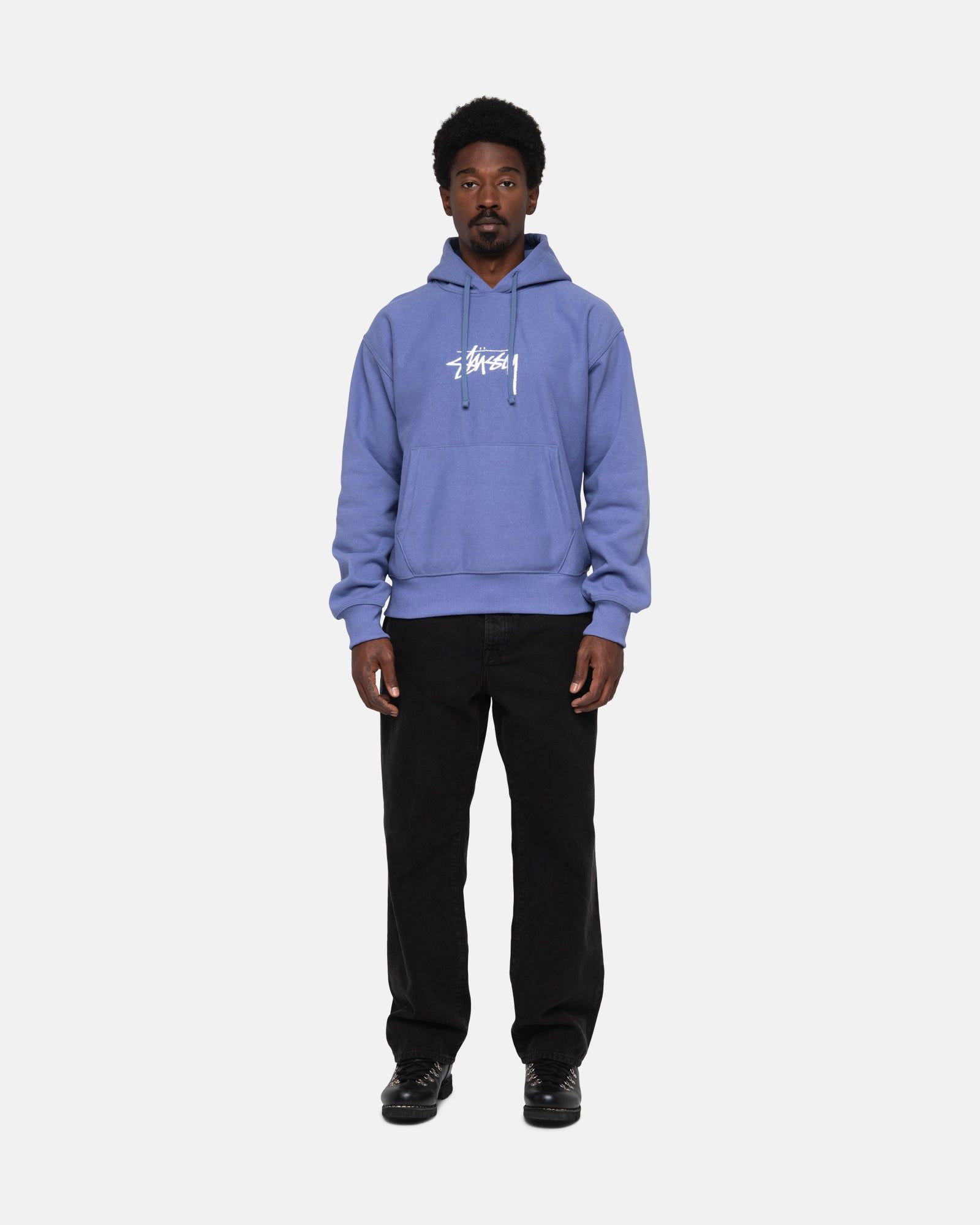 STOCK LOGO APPLIQUE HOODIE sold by Stussy product image thumbnail 4