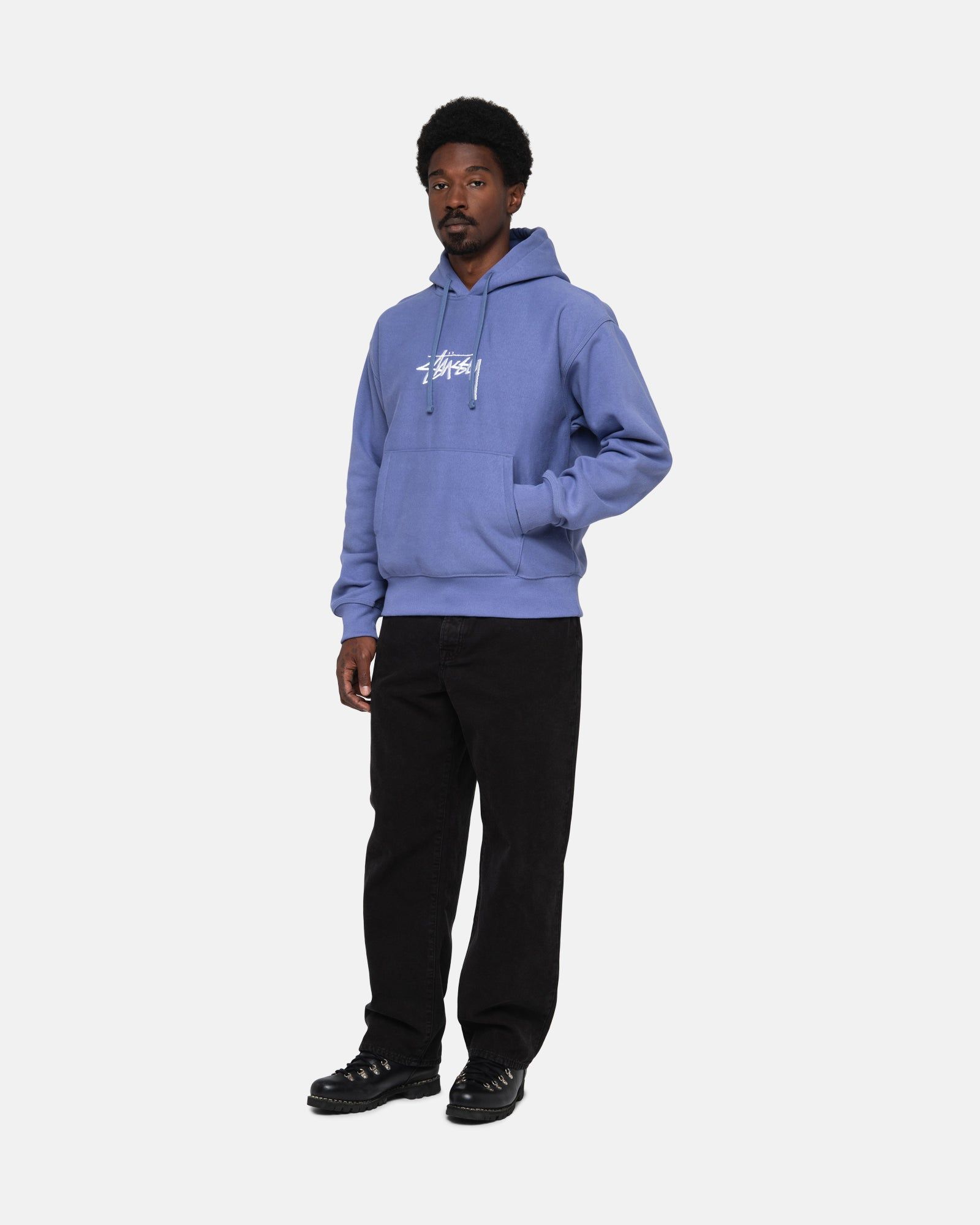 STOCK LOGO APPLIQUE HOODIE sold by Stussy product image thumbnail 5