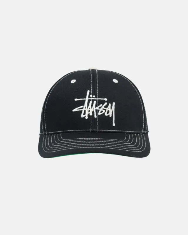 BASIC STRUCTURED LOW PRO CAP sold by Stussy