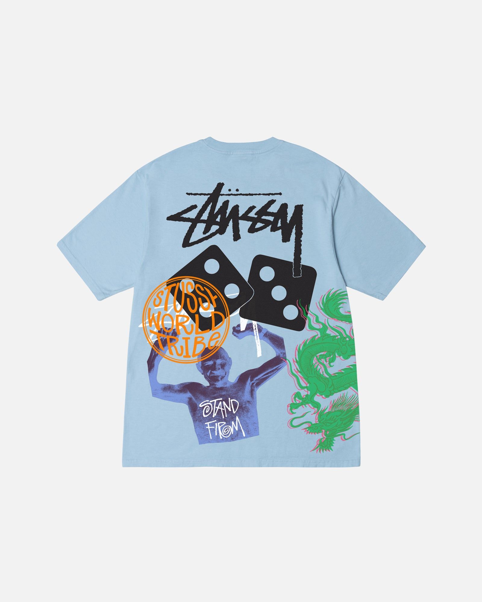 STRIKE TEE PIGMENT DYED sold by Stussy product image thumbnail 2