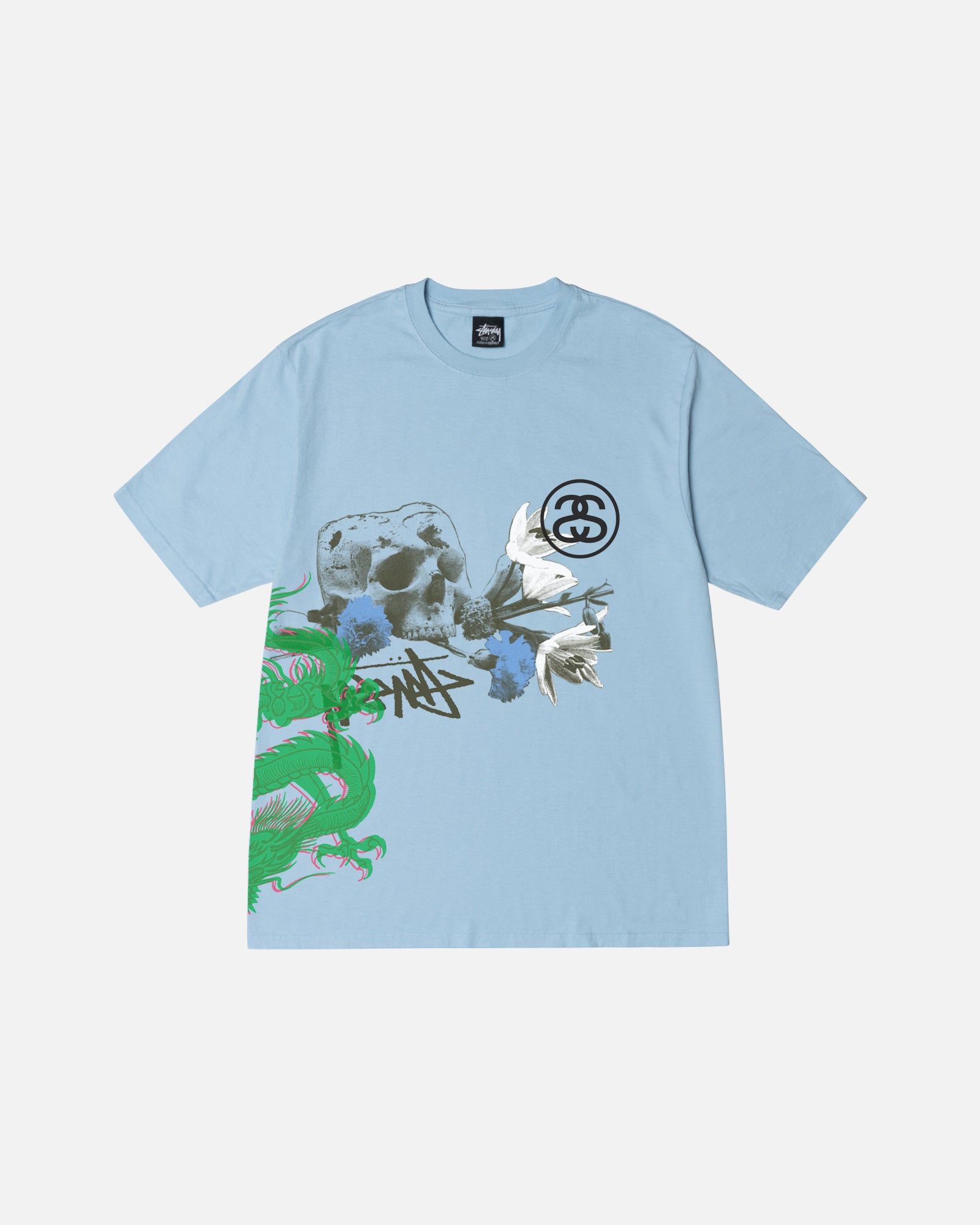 STRIKE TEE PIGMENT DYED sold by Stussy