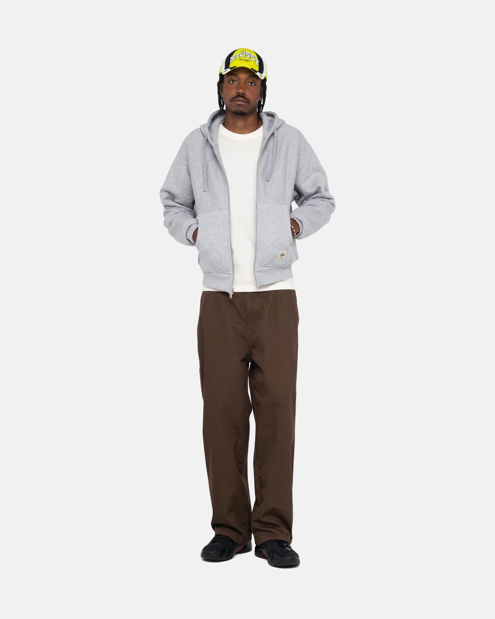 DOUBLE FACE LABEL ZIP HOODIE sold by Stussy product image thumbnail 3