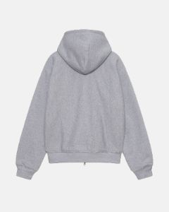 国内発送☆READYMADE☆DOUBLE FACE HOODIE/GRAY DOUBLE FACE LABEL ZIP HOODIE | Parallel