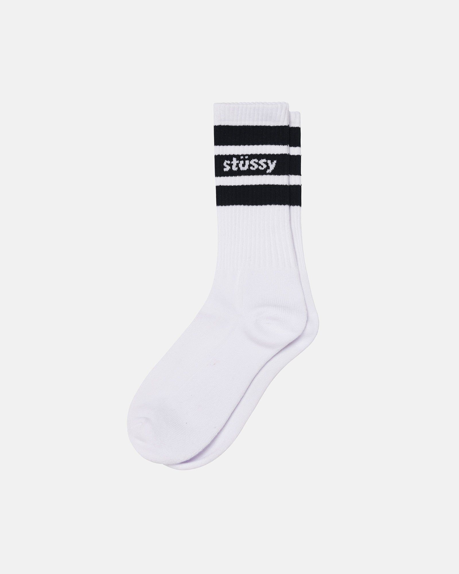 STRIPE CREW SOCKS sold by Stussy