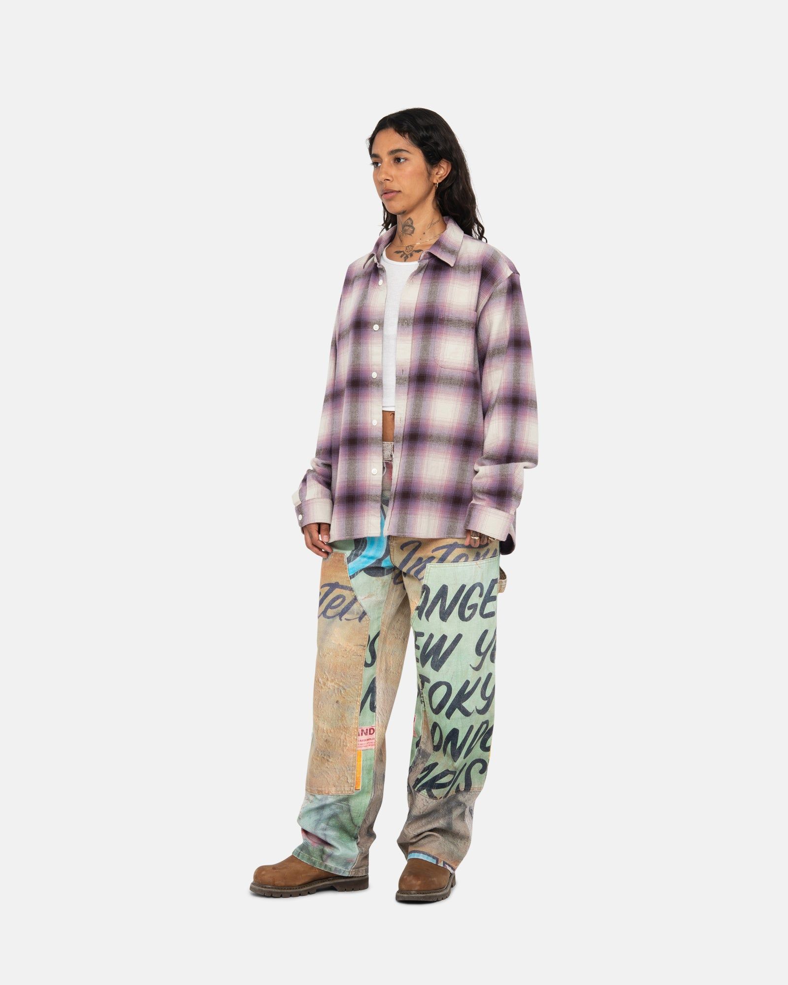 BAY PLAID SHIRT sold by Stussy product image thumbnail 9