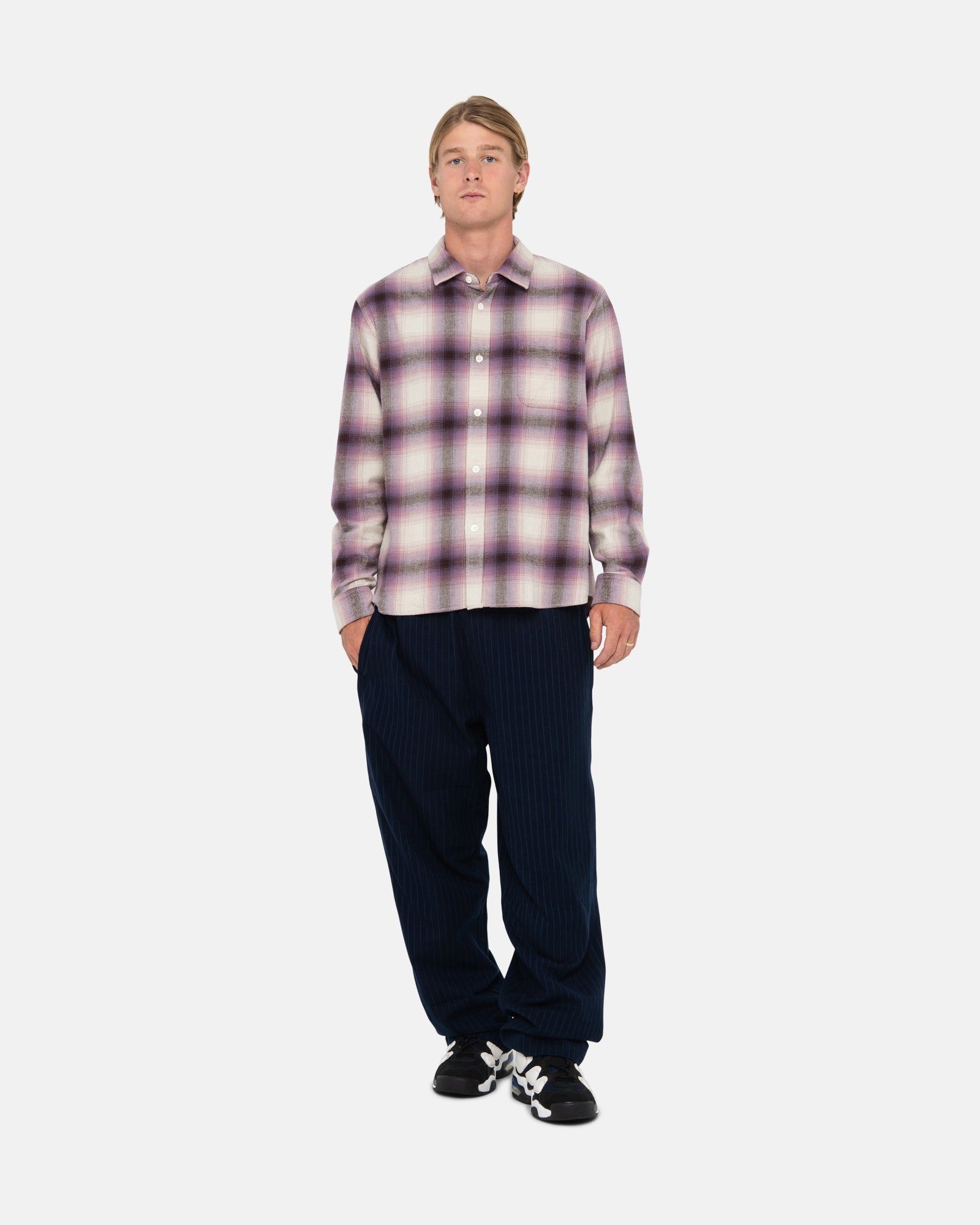 BAY PLAID SHIRT sold by Stussy product image thumbnail 5