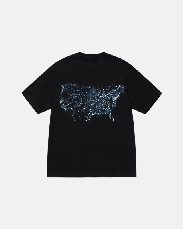 NIGHT LIGHTS TEE sold by Stussy