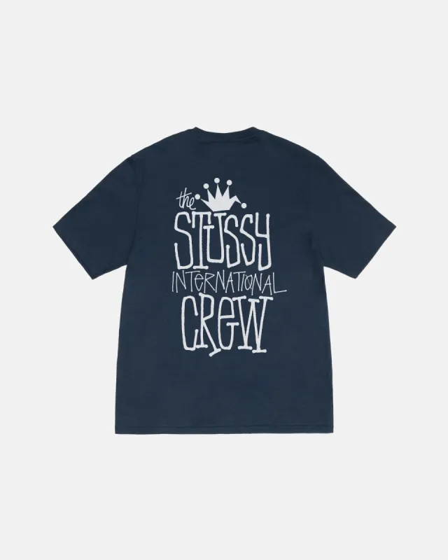 CROWN INTERNATIONAL TEE PIGMENT DYED sold by Stussy