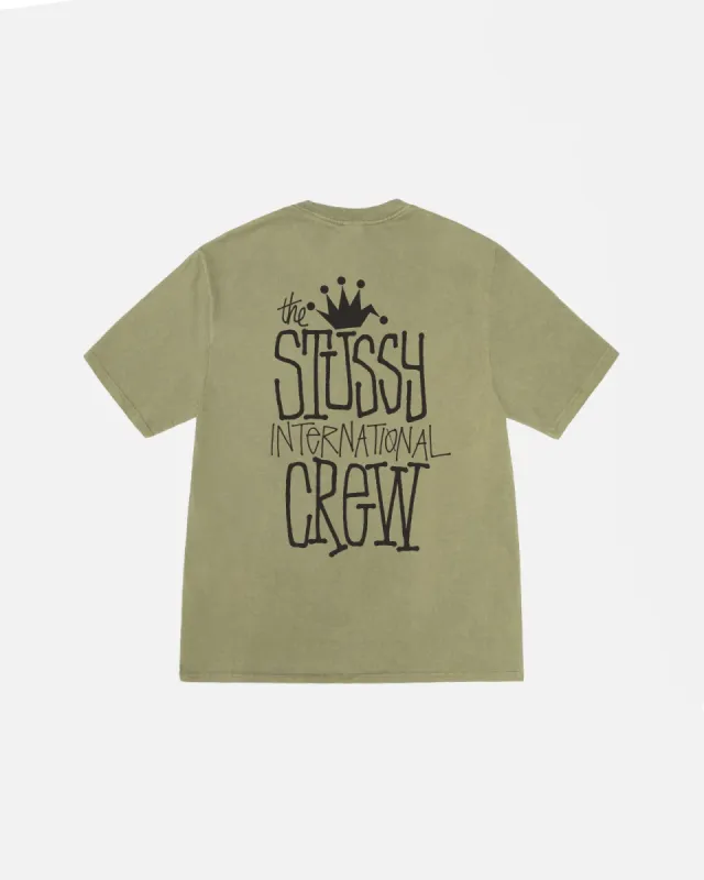 CROWN INTERNATIONAL TEE PIGMENT DYED made by Stussy