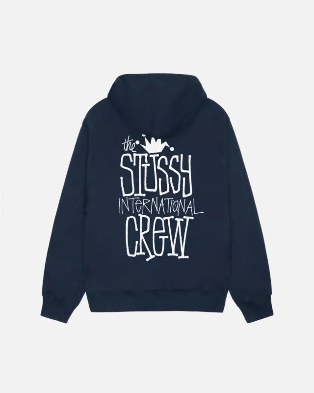 CROWN INTERNATIONAL HOODIE sold by Stussy