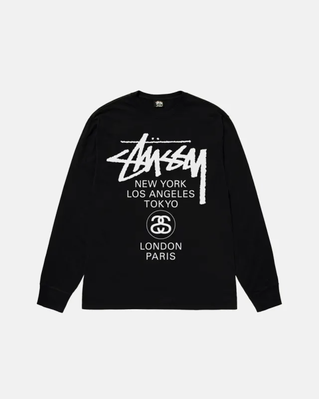 【Nike x Stussy】Long Sleeve Top Sail◆FJ9164-133◆ Nike x Stussy Long Sleeve Top (Sail & Black) | END. Launches