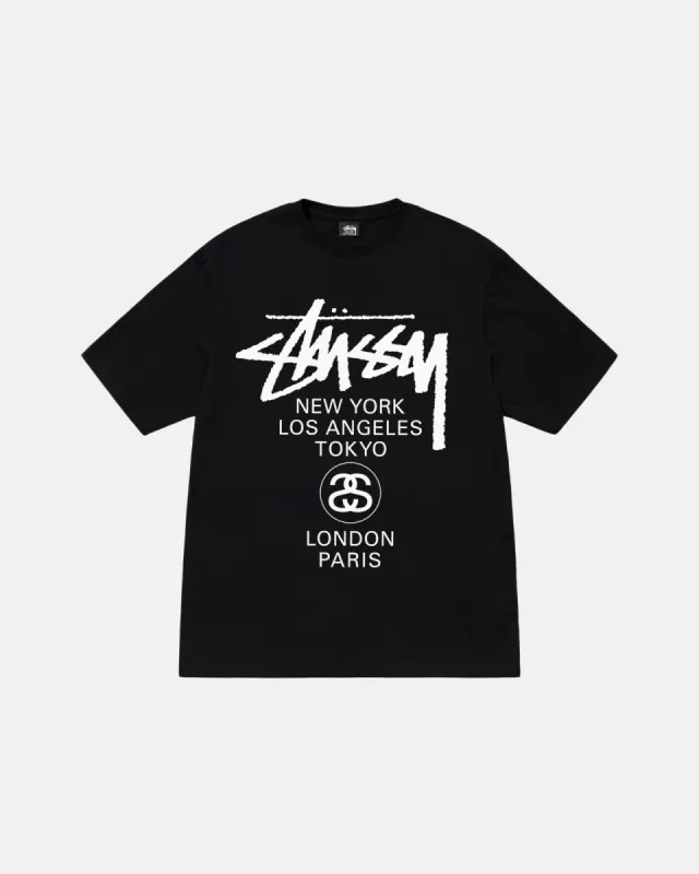 WORLD TOUR TEE sold by Stussy