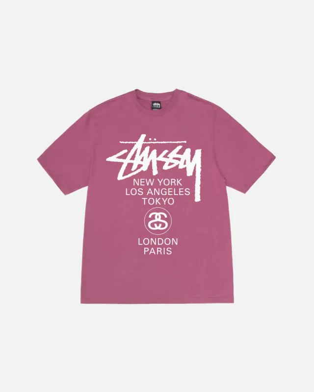 WORLD TOUR TEE made by Stussy