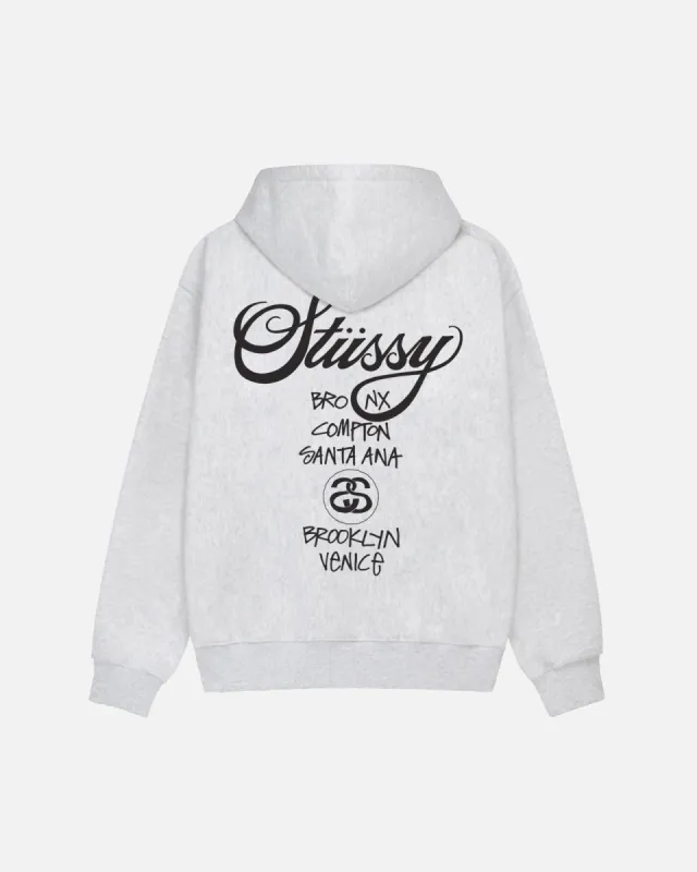 WORLD TOUR HOODIE sold by Stussy