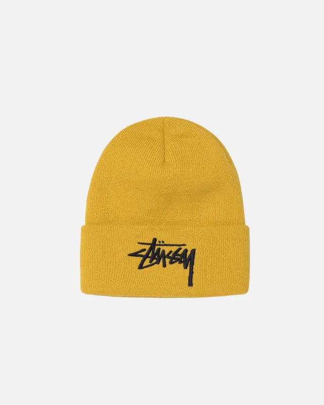 BIG STOCK CUFF BEANIE sold by Stussy