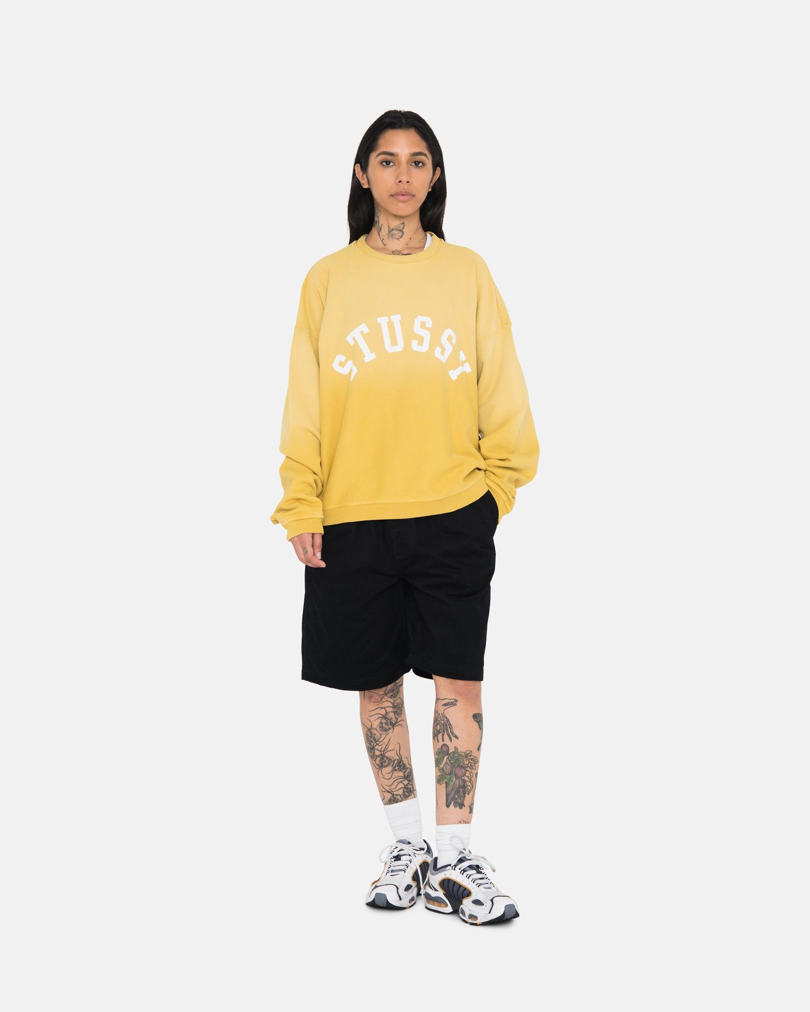 SUN FADED OVERSIZED CREW sold by Stussy product image thumbnail 8