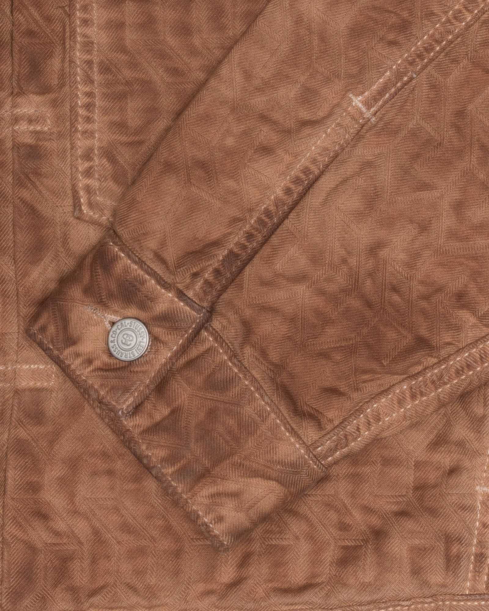 STÜSSY & LEVI'S DYED JACQUARD TRUCKER JACKET sold by Stussy product image thumbnail 4