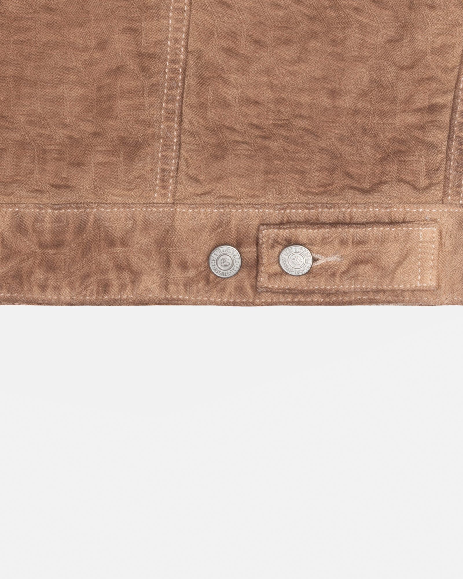 STÜSSY & LEVI'S DYED JACQUARD TRUCKER JACKET sold by Stussy product image thumbnail 5