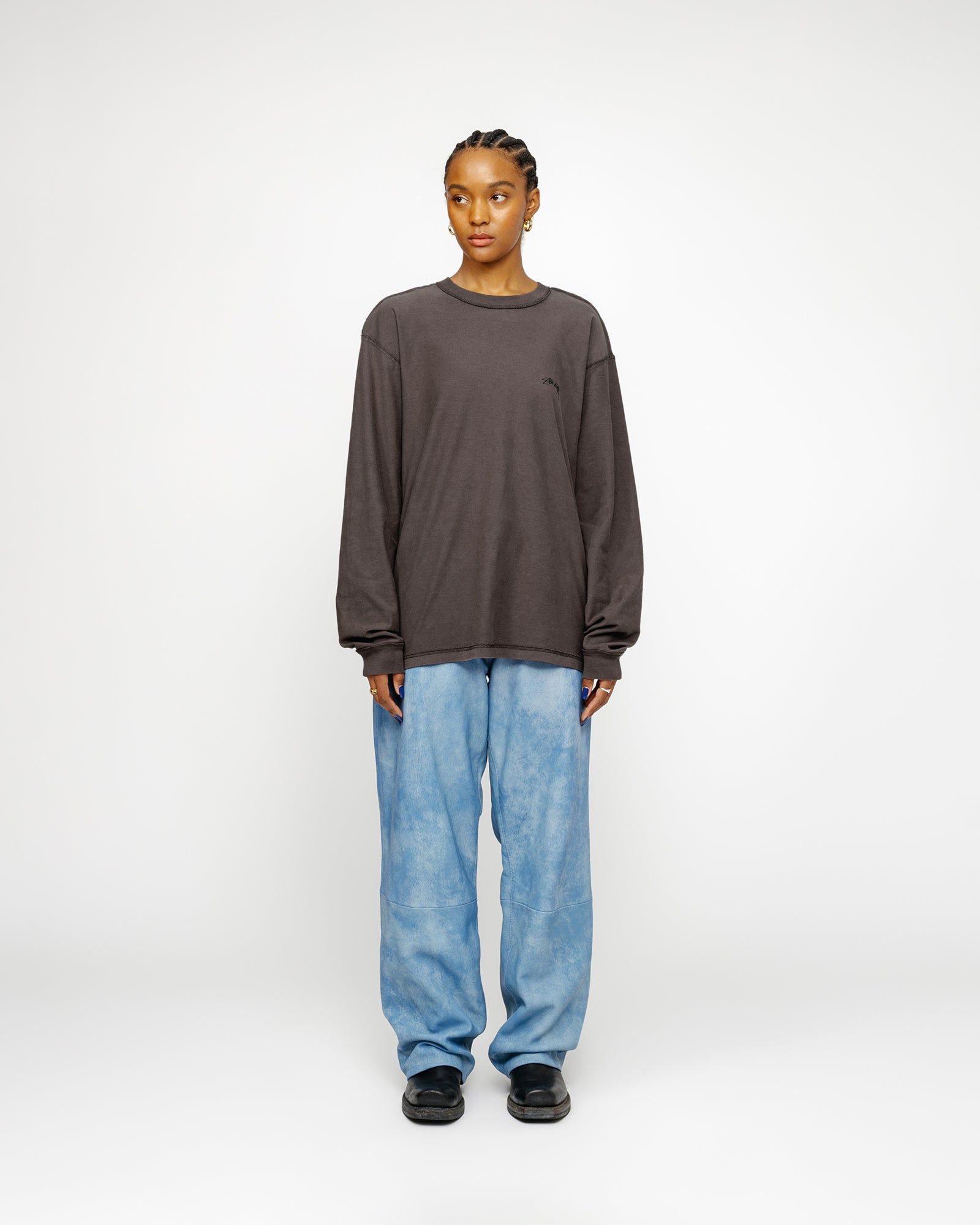 LAZY LONGSLEEVE TEE sold by Stussy product image thumbnail 5