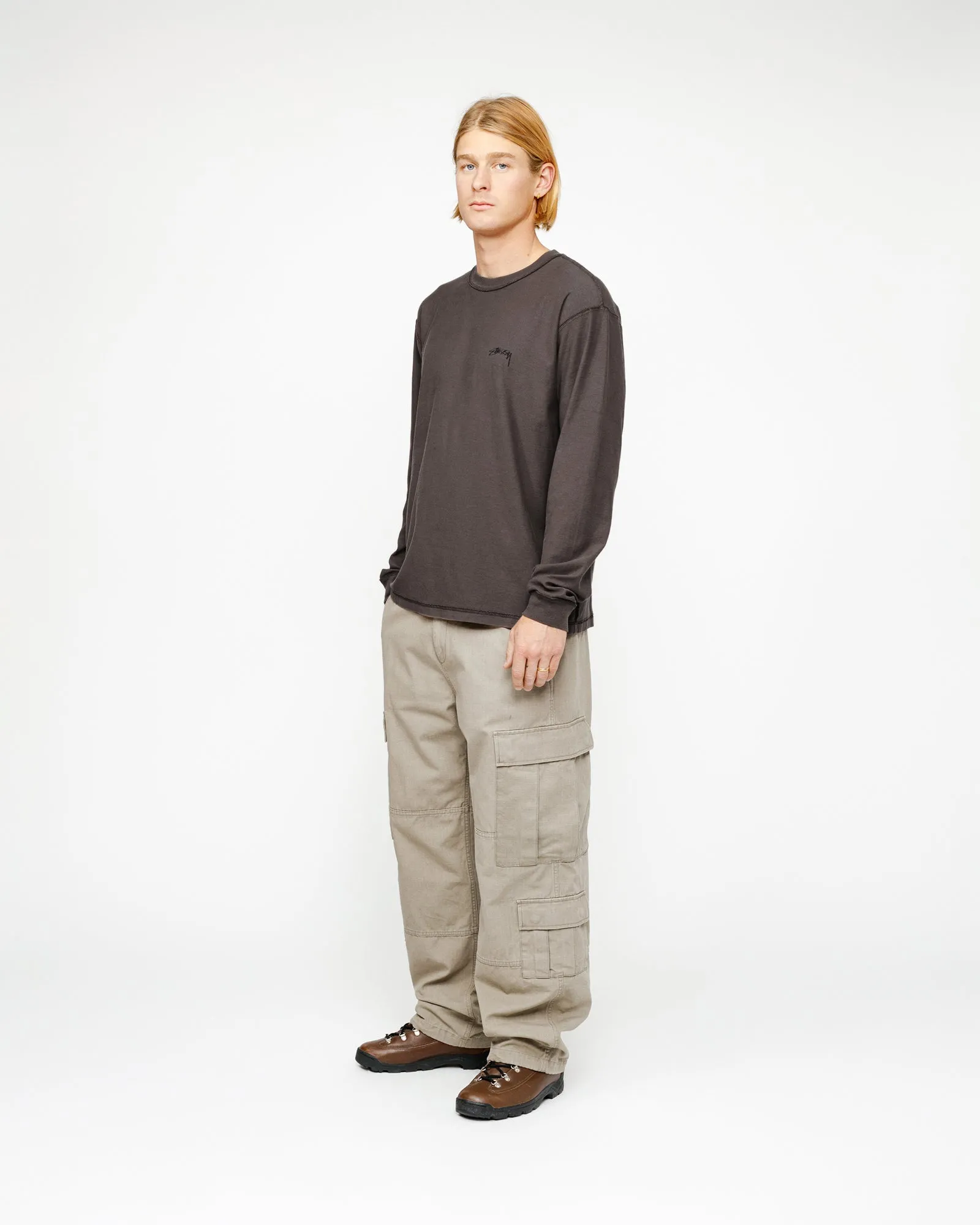 LAZY LONGSLEEVE TEE sold by Stussy product image thumbnail 5