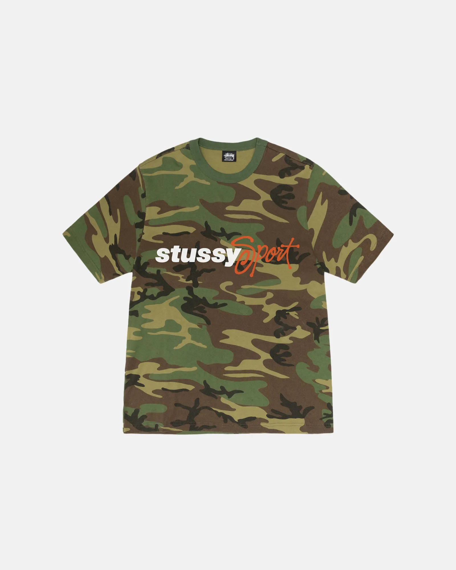 SPORT SCRIPT TEE sold by Stussy
