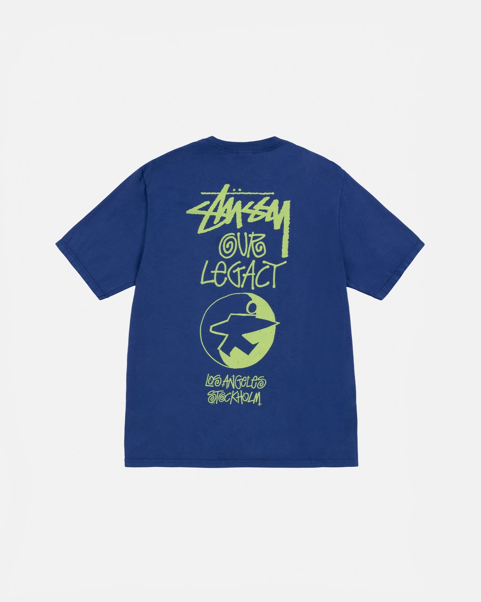 OUR LEGACY WORK SHOP SURFMAN TEE PIGMENT DYED sold by Stussy