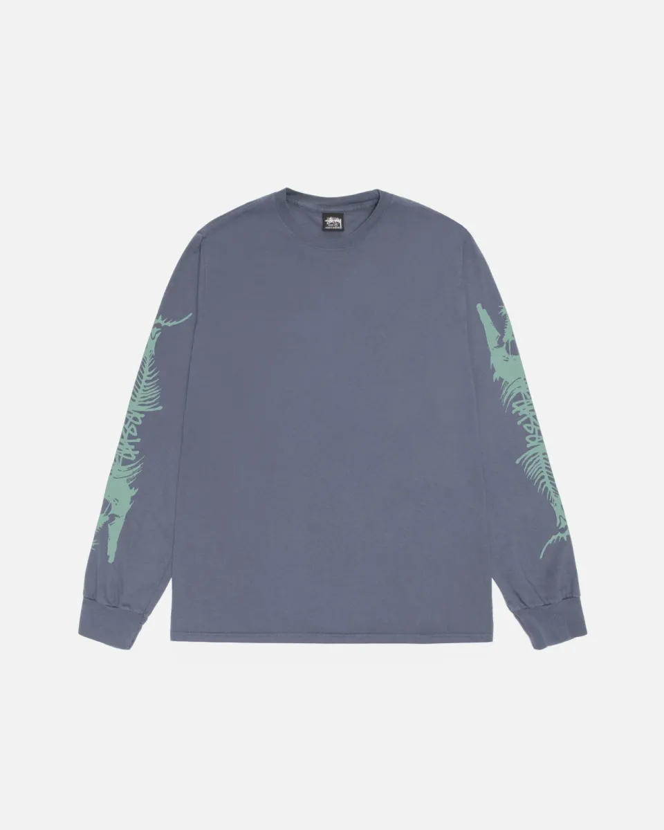 送料・関税込★STUSSY★BARRACUDA LS TEE PIGMENT DYED★NATURAL ☆24SS 大人気☆STUSSY BARRACUDA LS TEE PIGMENT DYED (STUSSY
