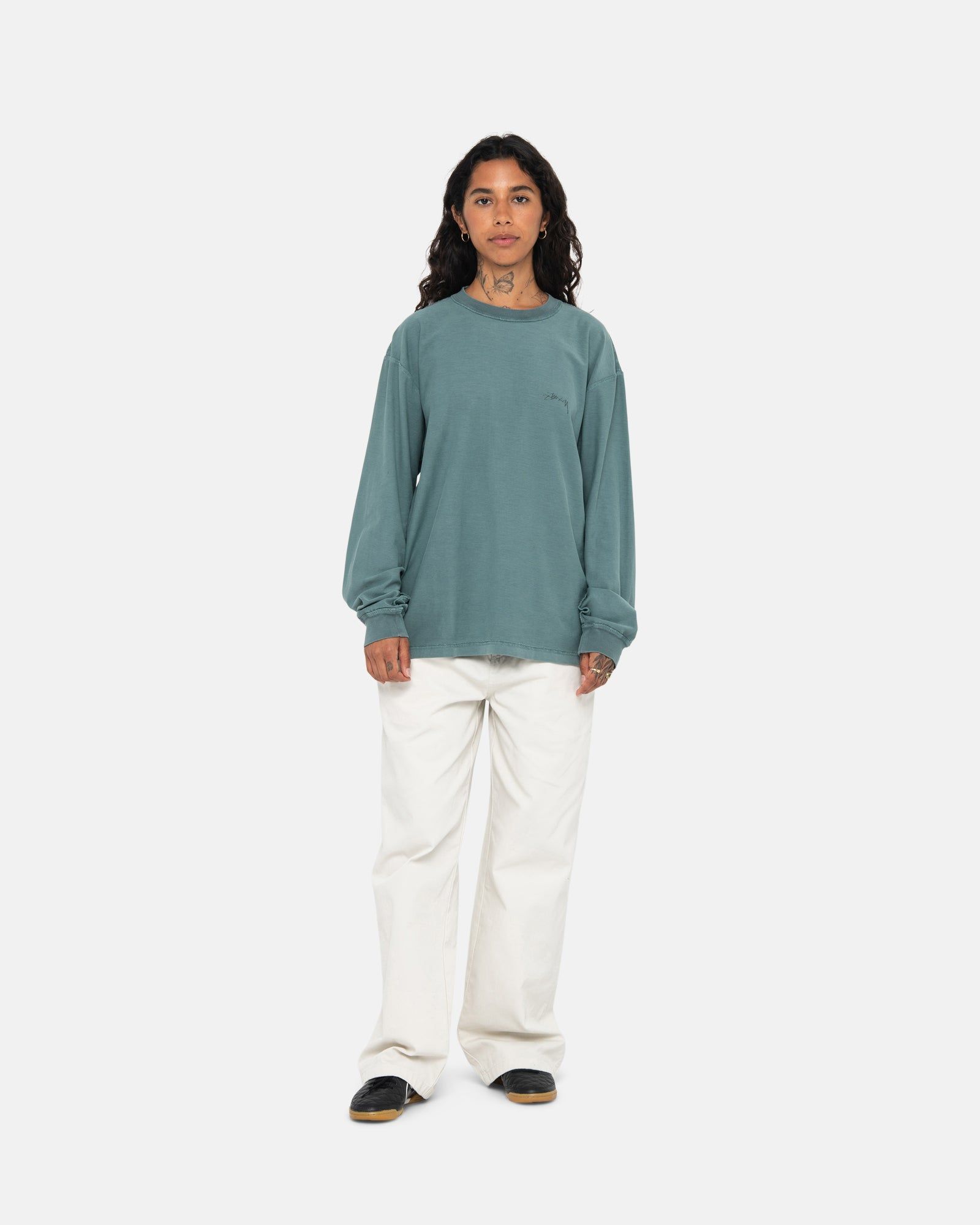 LAZY LS TEE sold by Stussy product image thumbnail 7
