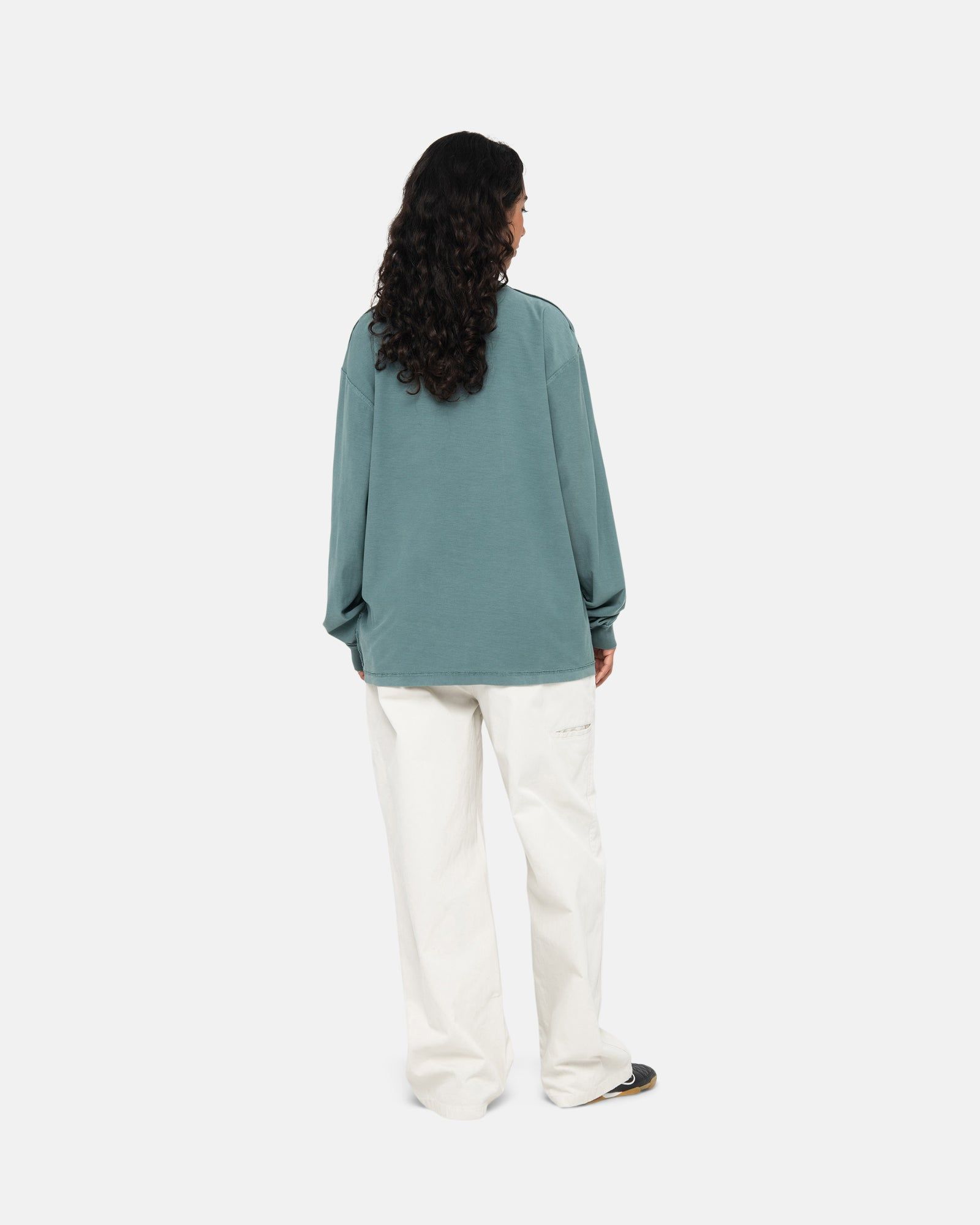 LAZY LS TEE sold by Stussy product image thumbnail 9