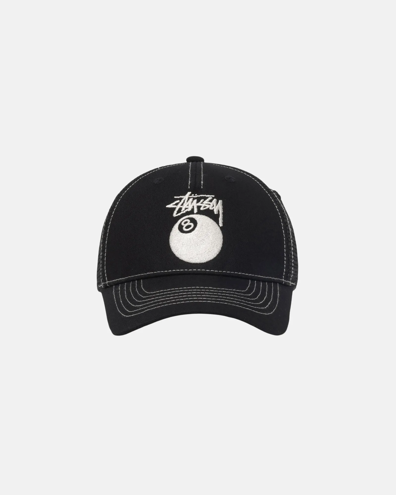 LOW PRO TRUCKER 8 BALL SNAPBACK sold by Stussy