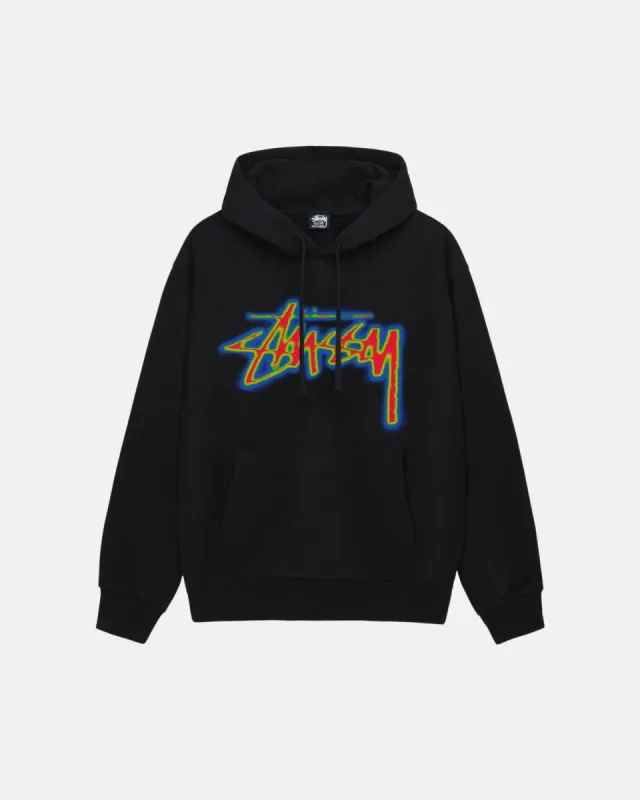 THERMAL STOCK HOODIE sold by Stussy