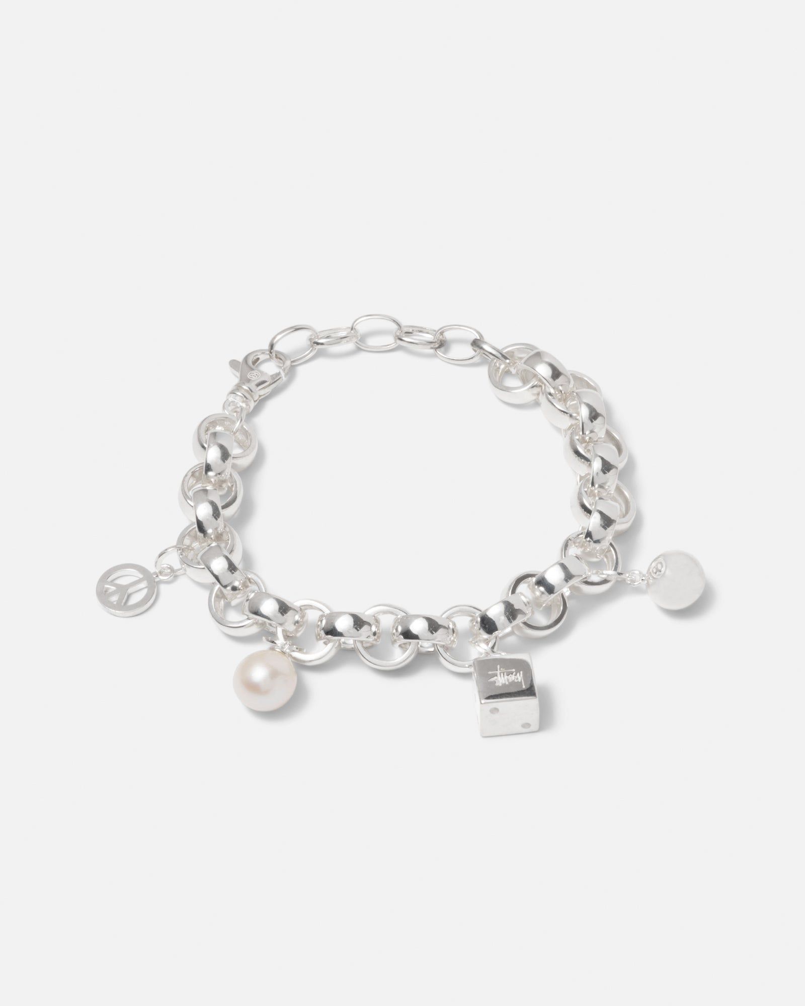 ICON CHARM BRACELET STERLING SILVER sold by Stussy product image thumbnail 4
