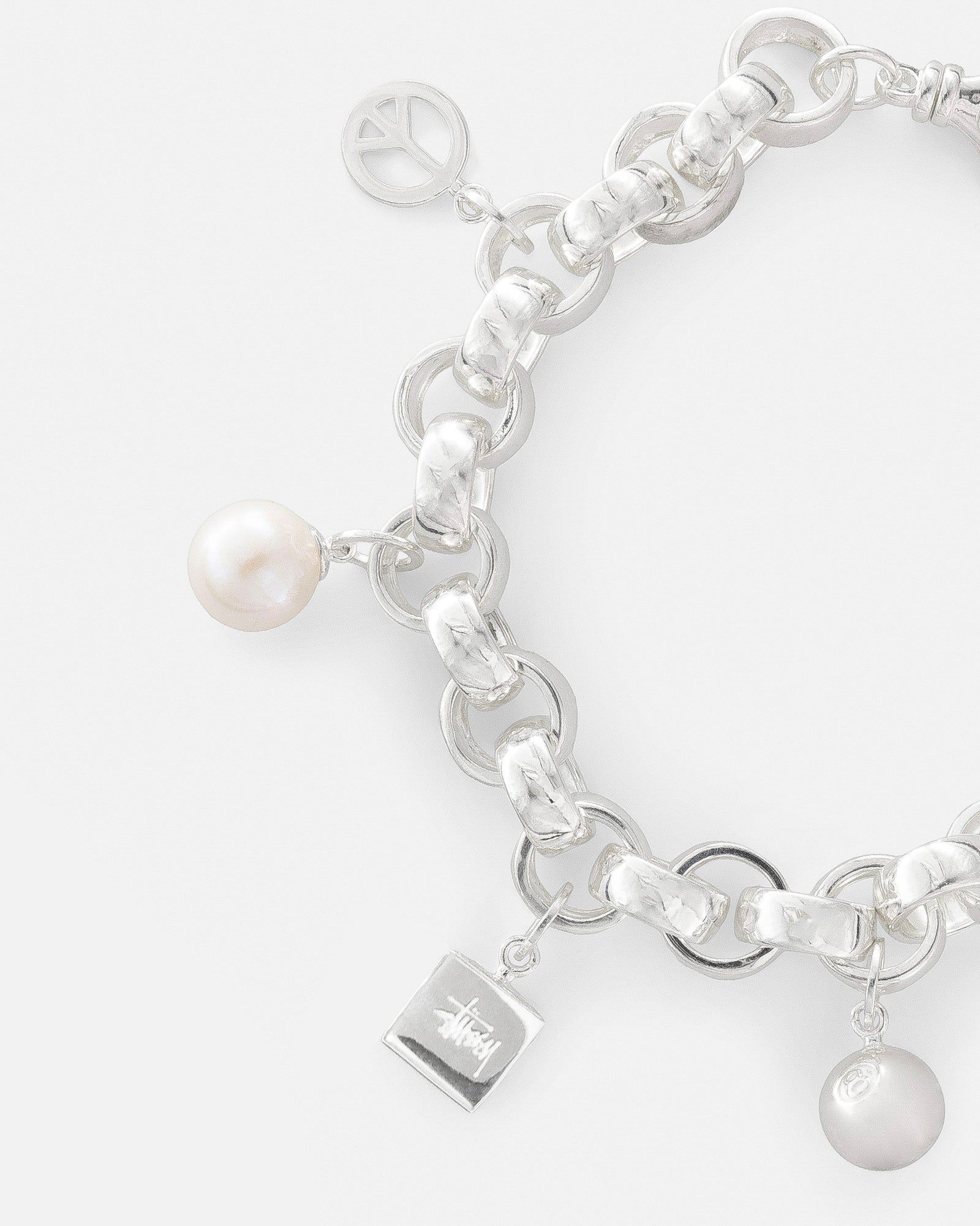 ICON CHARM BRACELET STERLING SILVER sold by Stussy product image thumbnail 2