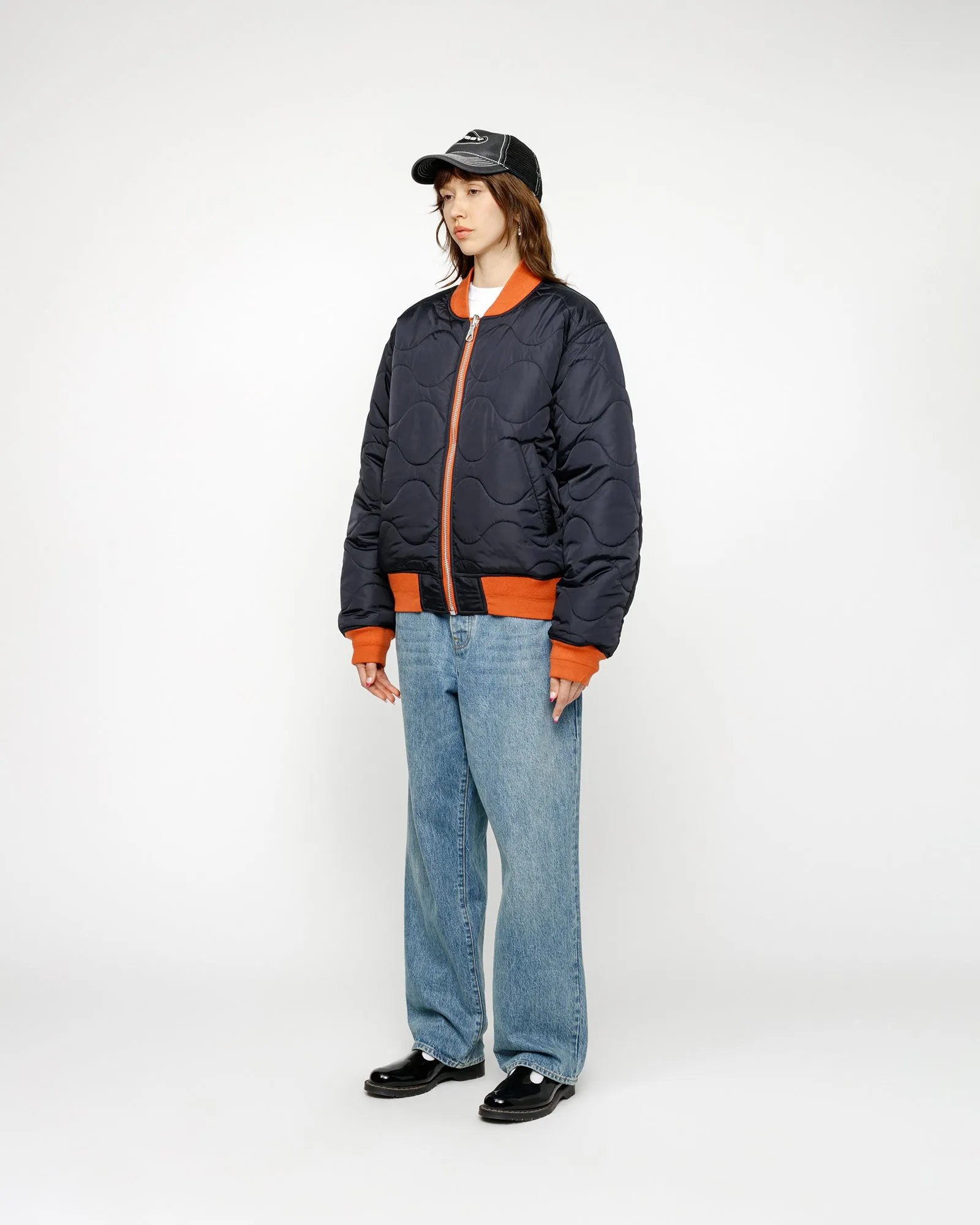 BUILT REVERSIBLE BOMBER JACKET sold by Stussy product image thumbnail 5