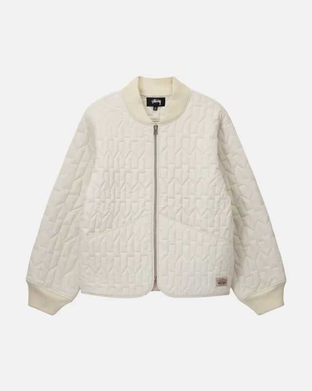 S QUILTED LINER JACKET made by Stussy