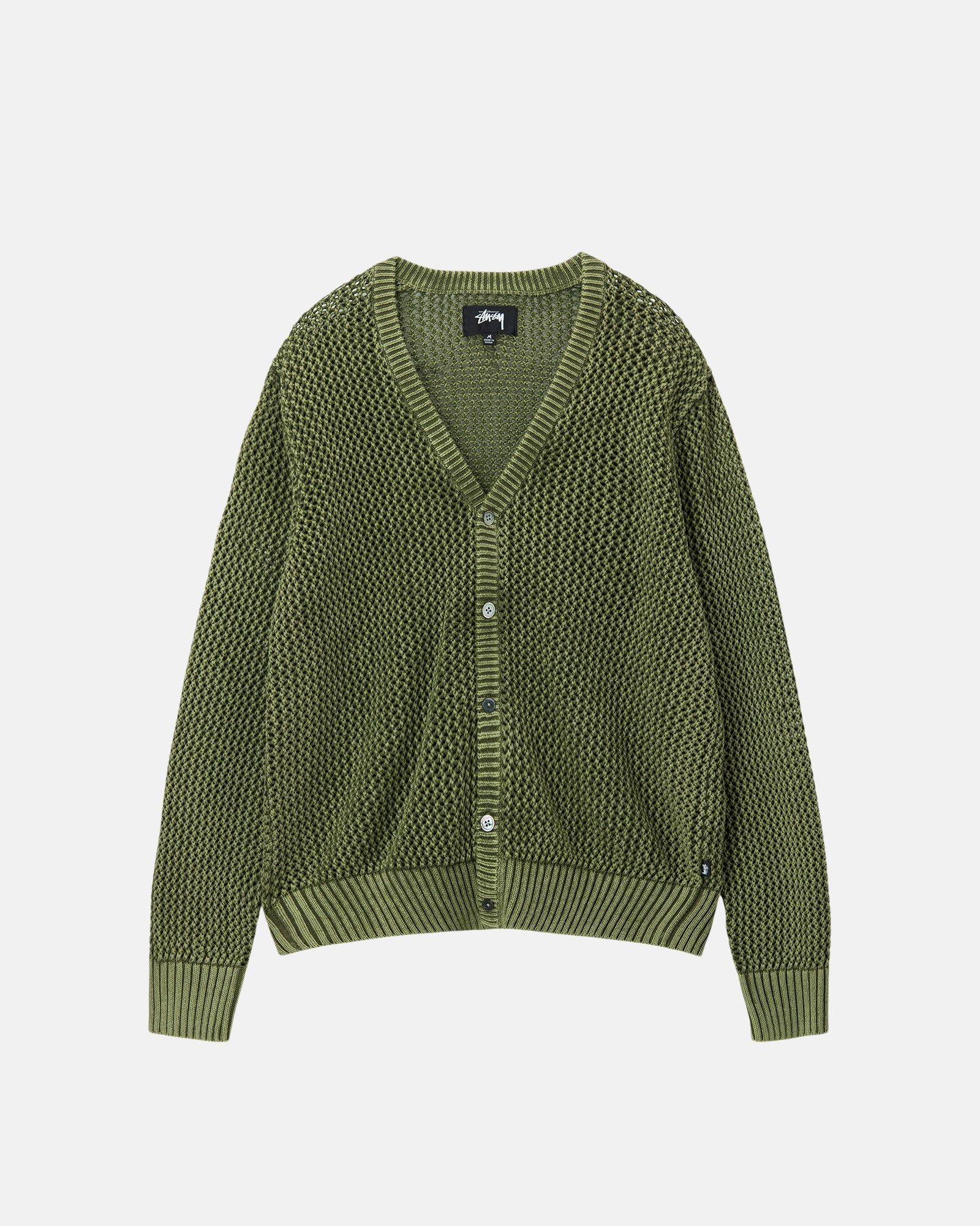 LOOSE GAUGE CARDIGAN sold by Stussy