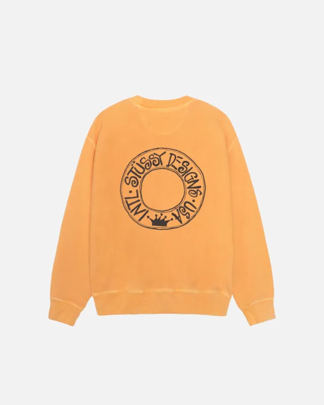 BUANA CREW PIGMENT DYED sold by Stussy