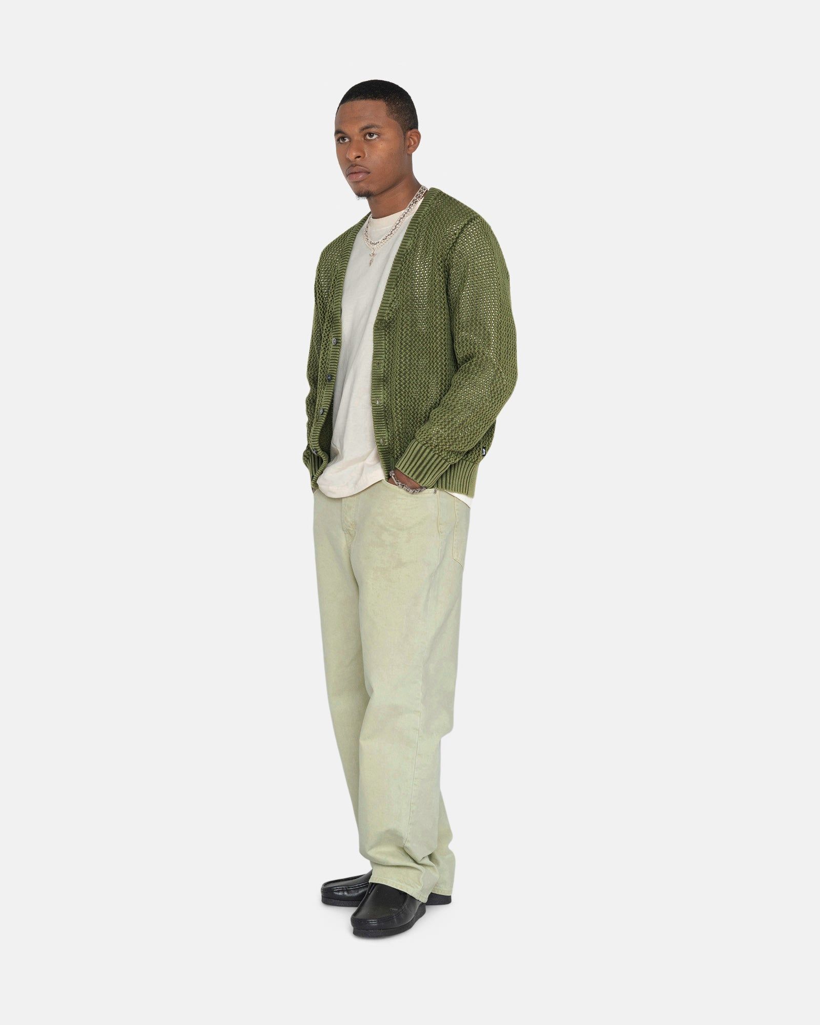 LOOSE GAUGE CARDIGAN sold by Stussy product image thumbnail 6