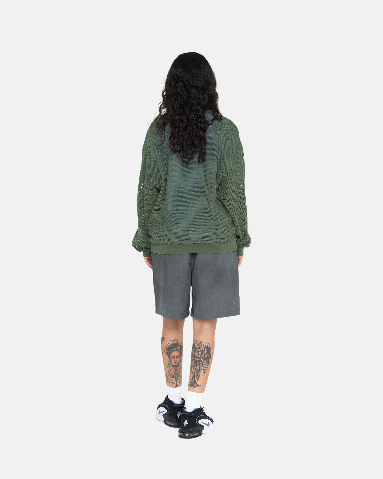 COTTON MESH LS CREW sold by Stussy product image thumbnail 10