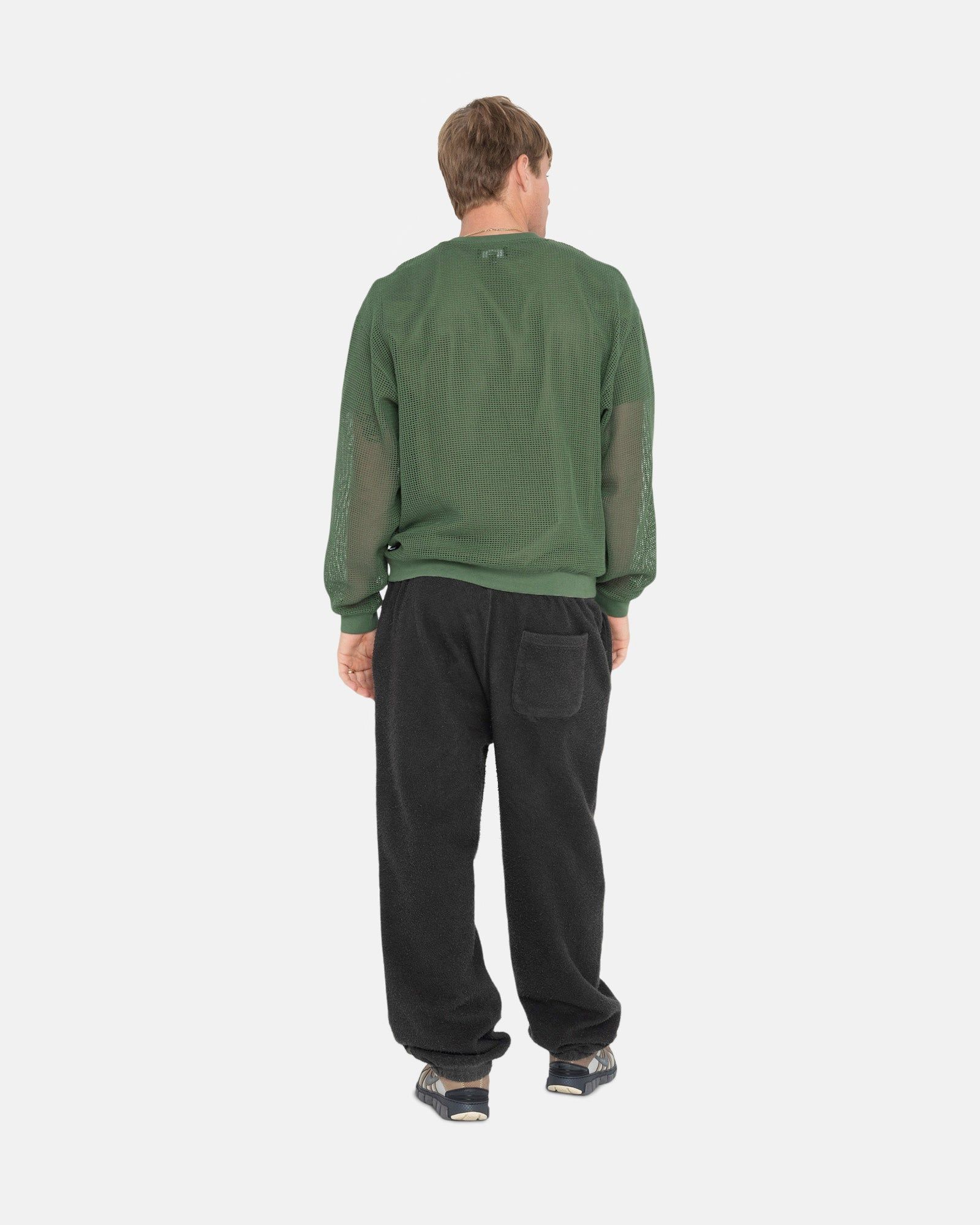 COTTON MESH LS CREW sold by Stussy product image thumbnail 7
