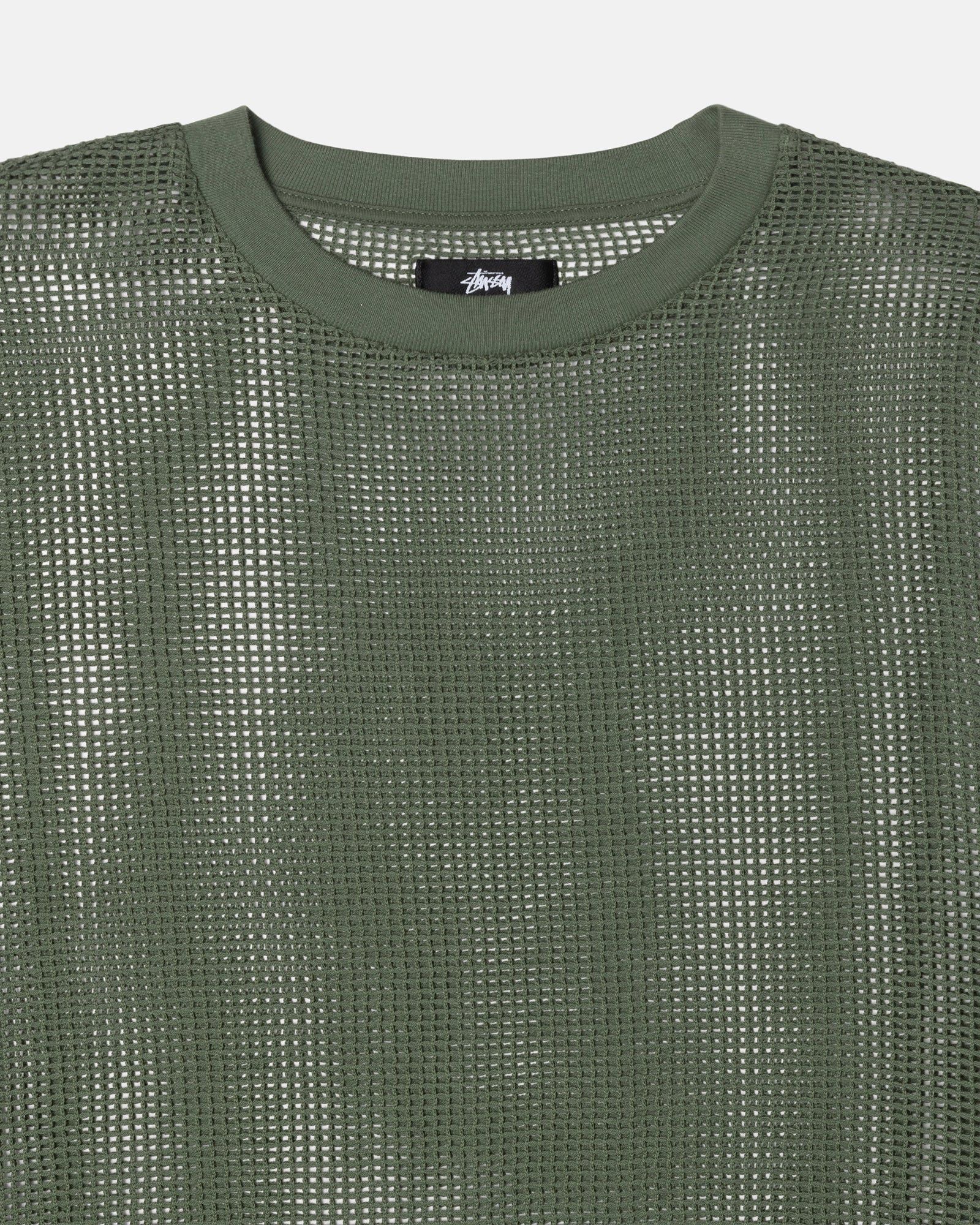 COTTON MESH LS CREW sold by Stussy product image thumbnail 3