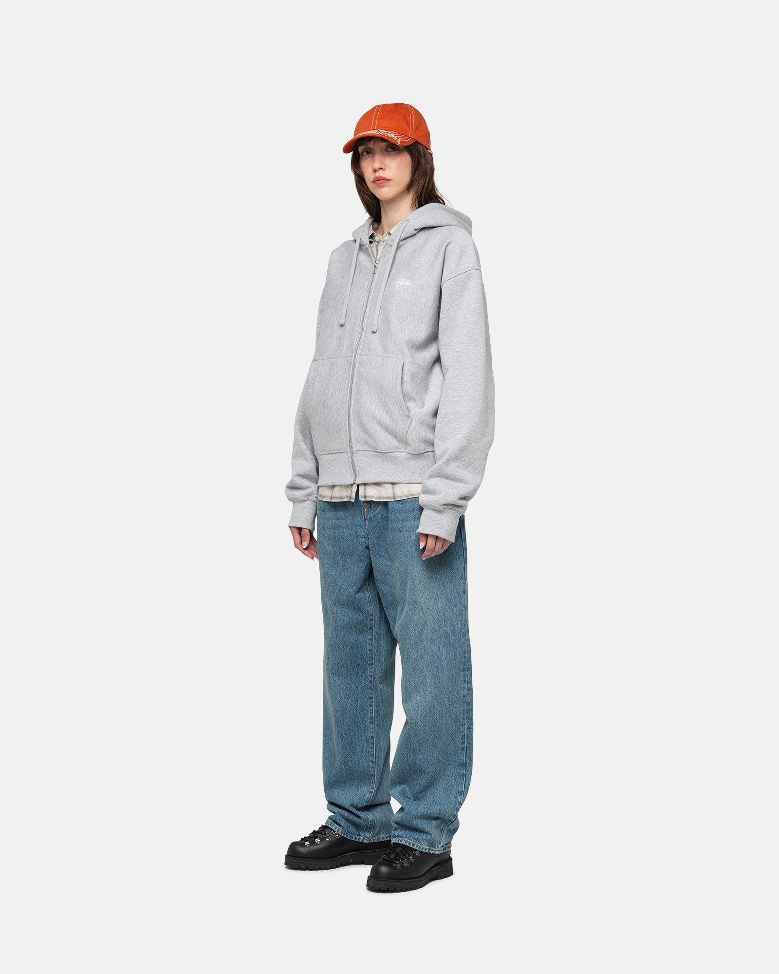 STOCK LOGO ZIP HOODIE sold by Stussy product image thumbnail 8