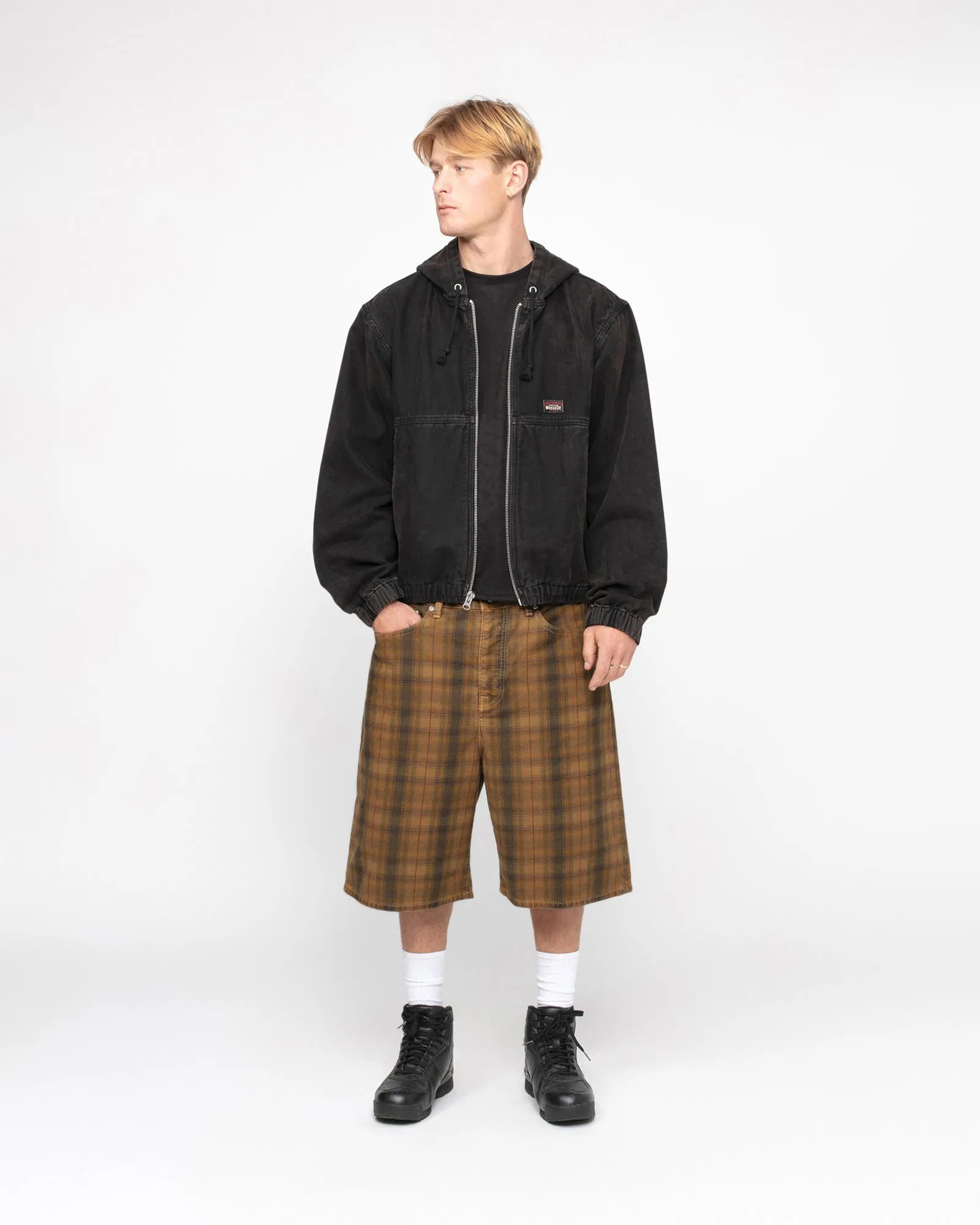 BIG OL' SHORT CANVAS PLAID sold by Stussy product image thumbnail 2