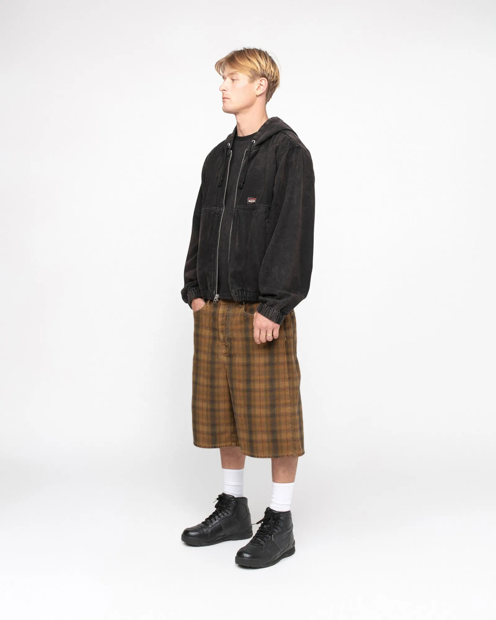 BIG OL' SHORT CANVAS PLAID sold by Stussy product image thumbnail 3