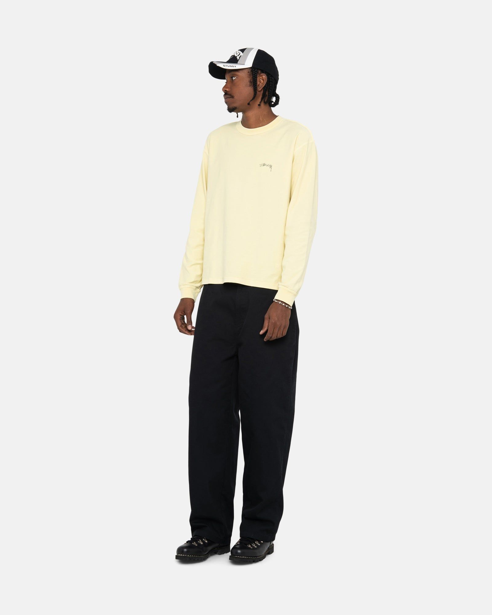 LAZY LS TEE sold by Stussy product image thumbnail 5