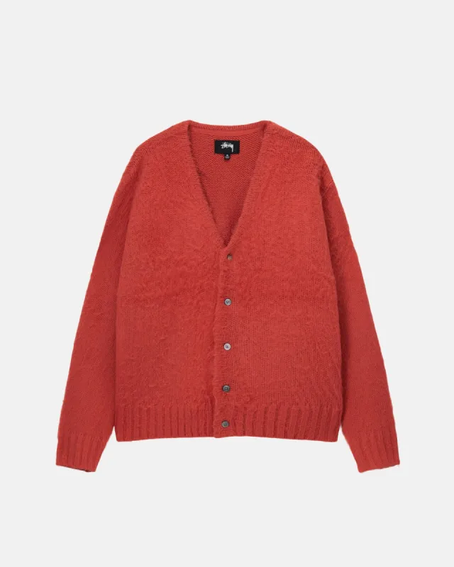 BRUSHED CARDIGAN sold by Stussy