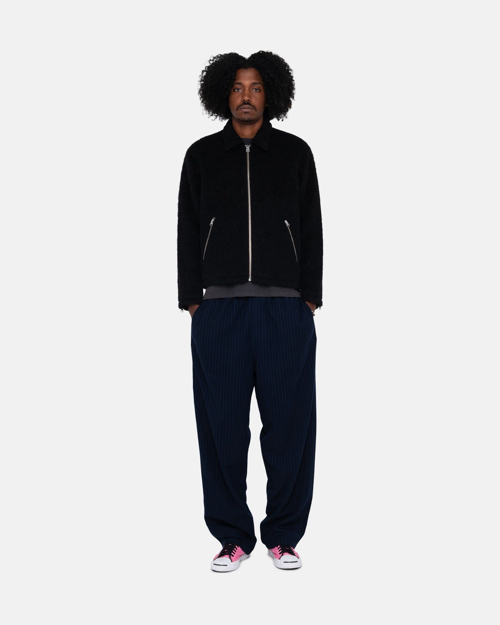 BEACH PANT WOOL STRIPE sold by Stussy product image thumbnail 5