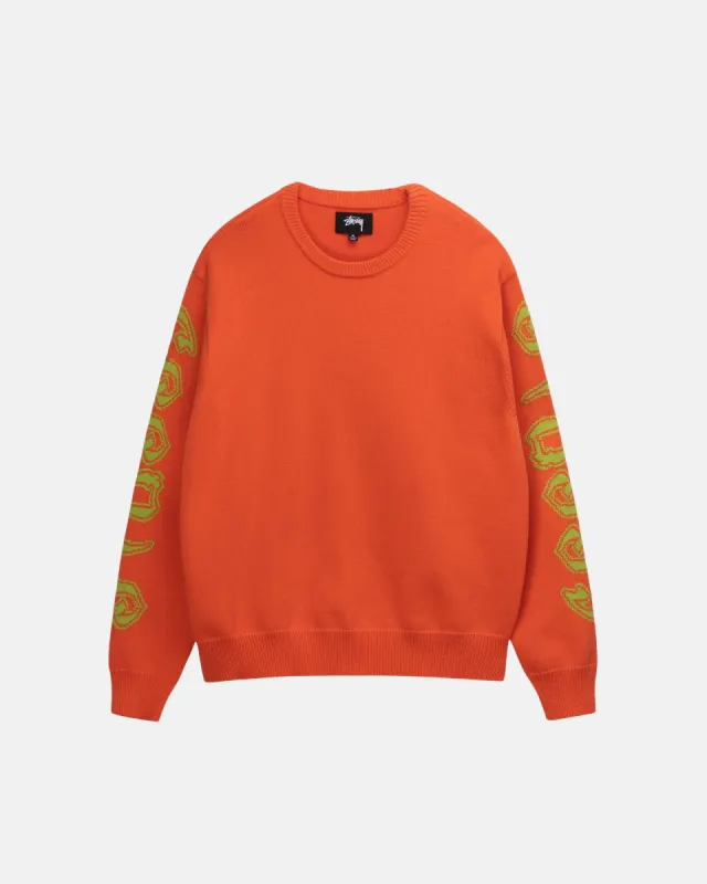 SLEEVE LOGO SWEATER sold by Stussy