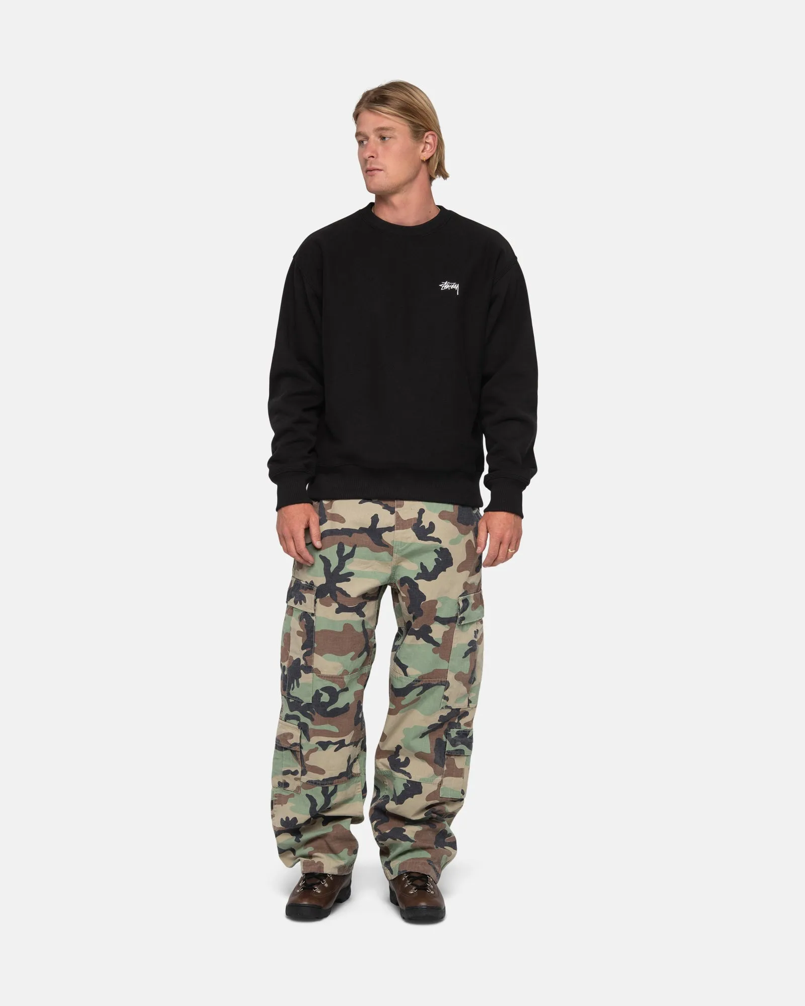 STOCK LOGO CREW sold by Stussy product image thumbnail 4