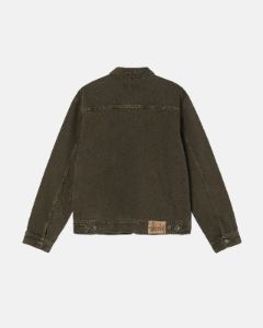 DENIM ZIP WORK JACKET sold by Stussy